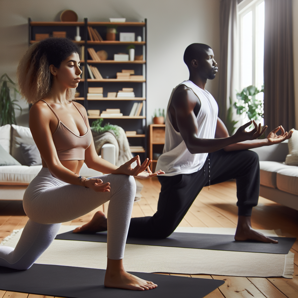 yoga routine at home